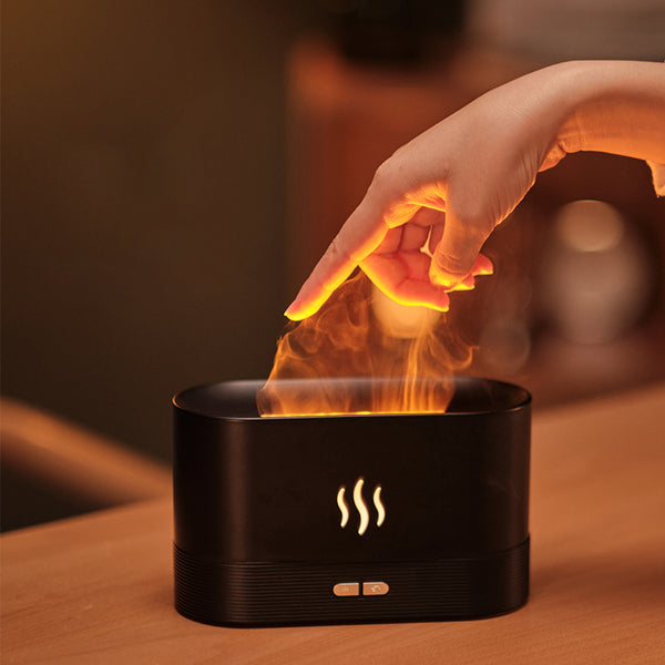 Fire Flame Humidifier & Aroma Diffuser